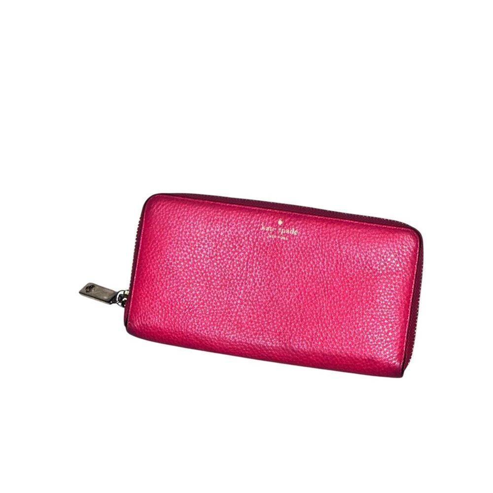 Beautiful Kate Spade Wallet Plenty Of Storage Wallet One Size Deep Hibiscus zip